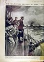 SEA-RAIDERS BLUCHER SEA BATTLE NAVY PRINT 1915 WW1 WAR