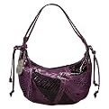 Carlos Falchi for Target&reg; Small Hobo - Purple Collage