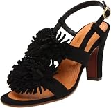 Chie Mihara Women's Troya Slingback Sandal,Black,38 EU (US Women's 8 M)