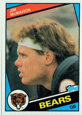 1984 Topps #227 Jim McMahon - Chicago Bears (Football Cards)