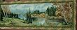 Nature's Bliss WALL HANGING TAPESTRY RIVER VIEW 60