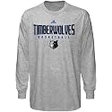 adidas Minnesota Timberwolves Ash Absolute Long Sleeve T-shirt
