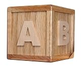Wooden Train Bank, Oak Hardwood, Made in USA