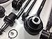 14 Piece Kit Front lower Ball Joints, Sway Bar Links, Inner & Outer Tie Rod Ends, Front Upper and Lower Control Arms, Rear control arms