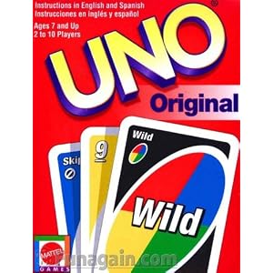 Original UNO Card Game by Mattel