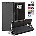 Galaxy S6 Case, technext020 Ultra Slim Samsung Galaxy S6 Wallet Case Premium Slim Fit Protective Synthetic PU Leather Flip Case Folio Style Flip Hard Cases Cover For Samsung Galaxy S6 (2015)