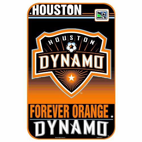 MLS Houston Dynamo 11-by-17 Inch Locker Room Sign