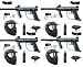 Paintball Tippmann 98 Custom Family Pack 4 Complete Gun Set with