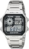 Casio Men's AE1200WHD-1A Stainless Steel Digital Watch