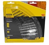 Stanley ST-02106 13 Piece Multi-Material Drill Bit Set Drill Bit Assortment