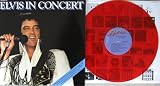 Elvis Presley IN CONCERT Red Vinyl RECORD ALBUM LP SEALED