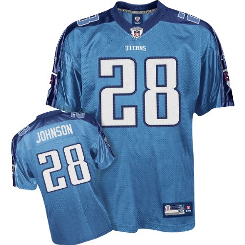 Reebok Tennessee Titans Chris Johnson Authentic Jersey Size 50