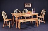 6-Piece Dining Set in Natural – Coaster