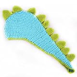 （デマ―クト）De.Markt　手作り　ベビー帽子　新生児　赤ちゃん　女の子男の子服　針編みのニットコスチューム写真　小道具衣装　ホーンキャップ 3色