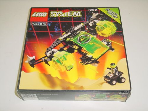 Lego Black Tron 6981 Aerial Intruder (very Rare)vintage 1991