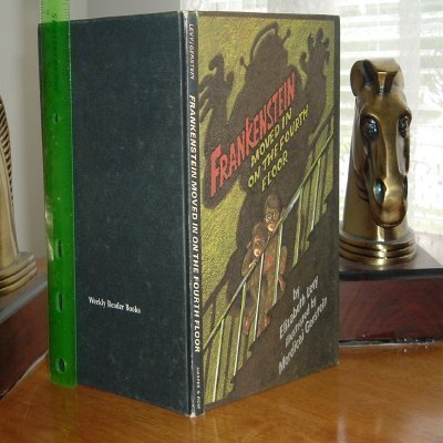Frankenstein Moved in on the Fourth Floor 1st THUS edition by Levy, Elizabeth published by Harper and Row Hardcover