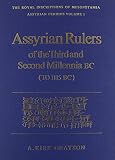 Assyrian rulers of the third and second millennia BC, (to 1115 BC)