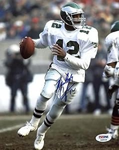 Signed Randall Cunningham Photograph - Eagles 8x10 Itp 1 - PSA/DNA Certified - Autographed NFL Photos