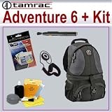 Tamrac 5546 Adventure 6 Photo Backpack (Grey/Black) + Accessory Kit
