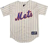 MLB New York Mets David Wright #5 Toddler Boys Replica Player Name And Number Jersey By Majestic (WHITE, 3T)