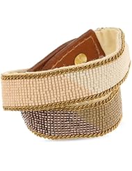 Fiona Paxton "Adeline" Cream Capucine Bracelet, 15.99"