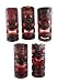 Set of 5 Polynesian Tiki Style Wall Masks 11 Inch