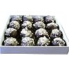 Bite-Size Dark Chocolate Marzipan Truffles 16 pcs