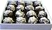 Bite-Size Dark Chocolate Marzipan Truffles 16 pcs