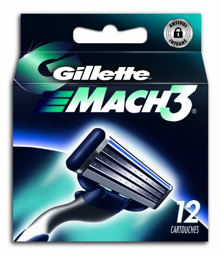 Gillette - 80201234 - Mach3 - Pack de 12 Lames