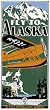 Fly to Alaska Porcelain Refrigerator Magnet