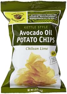 potato chips fried in avocado oil