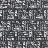 (Price/1 PK)Hockey Sports Paper 12X12 25Pk