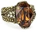 Sorrelli "Raw Sugar" Simple Crystal Adjustable Goldtone Ring Sorrelli "Raw Sugar" Simple Crystal Adjustable Goldtone Ring