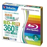 Verbatim Mitsubishi Blu-ray Disc 5 Pack - BD-R DL 50GB 4x Speed - Ink-jet printable - Each disk in a jewel casedi VERBATIM CORPORATION