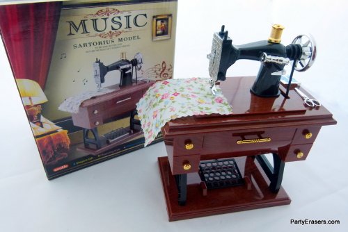 Novità classica macchina per cucire forma vento fino carillon