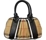 Burberry Women's Ashbury Check Bag 3201095 Medium Handbag