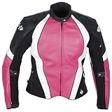 JOE ROCKET LADIES AURA PINK/BLACK LEATHER JACKET! MEDIUM/MD