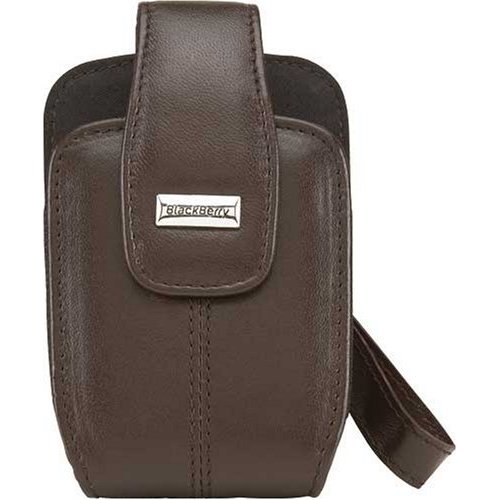 OEM BlackBerry Lambskin Leather Tote for BlackBerry 8800 - 8820 - 8830 - Burnt Sienna