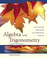 Algebra and Trigonometry: Graphs and Models Graphing Calculator Manual Package (3rd Edition)