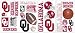 Sporting Goods : University of Oklahoma Jumbo Wall Stick Ups