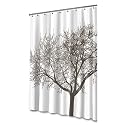 Splash Home Tree Mocha Eva Shower Curtain