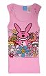 It's Happy Bunny Pink Rib T for women