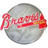 Major League Baseball ATLANTA BRAVES Tomahawk Logo SPINNER Belt Buckle