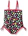 Pink Platinum Girls' Dotted One Piece Swimsuit