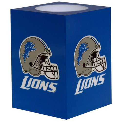NFL Detroit Lions Square Flameless Candle