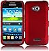 For Samsung©Galaxy Victory 4G LTE L300 Hard Cover Case Red