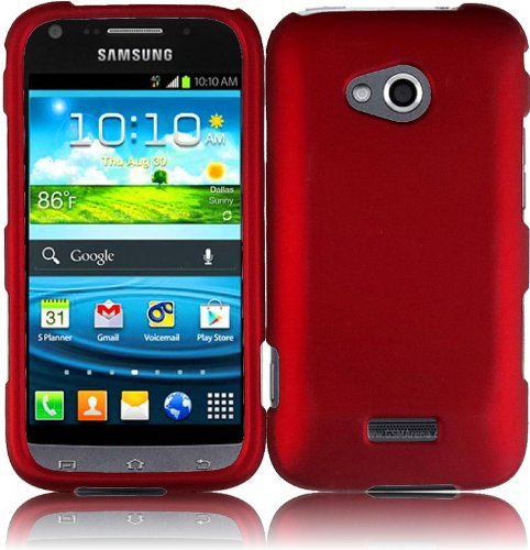 For Samsung©Galaxy Victory 4G LTE L300 Hard Cover Case Red