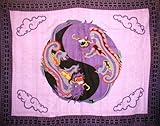 Yin Yang Dragon Tapestry-Huge Cotton Spread-Nice