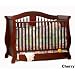 Aspen with Drawer Baby Crib In Cherry By Storkcraft Baby Furniture