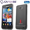 CAPDASE docomo GALAXY S II SC-02C Soft Jacket 2 XPOSE with Screen Guard Crystal Clear, Clear Black ソフトジャケット2 XPOSE （クリスタル・クリアー 液晶保護シート 付き） クリアー・ブラック SJSGI9100-P201